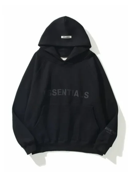 Essential Hoodie Oversized Black
