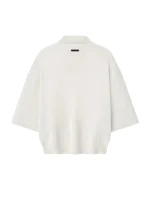 Essentials 3 4 Sleeve 90s Polo WhiteT Shirts