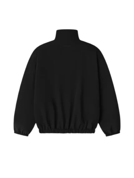 Essentials Active Half Zip Track Black Jackets