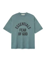 Essentials Campus 90s Faded T Shirts Coastal