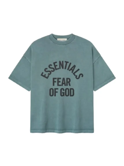Essentials Campus 90s Faded T Shirts Coastal