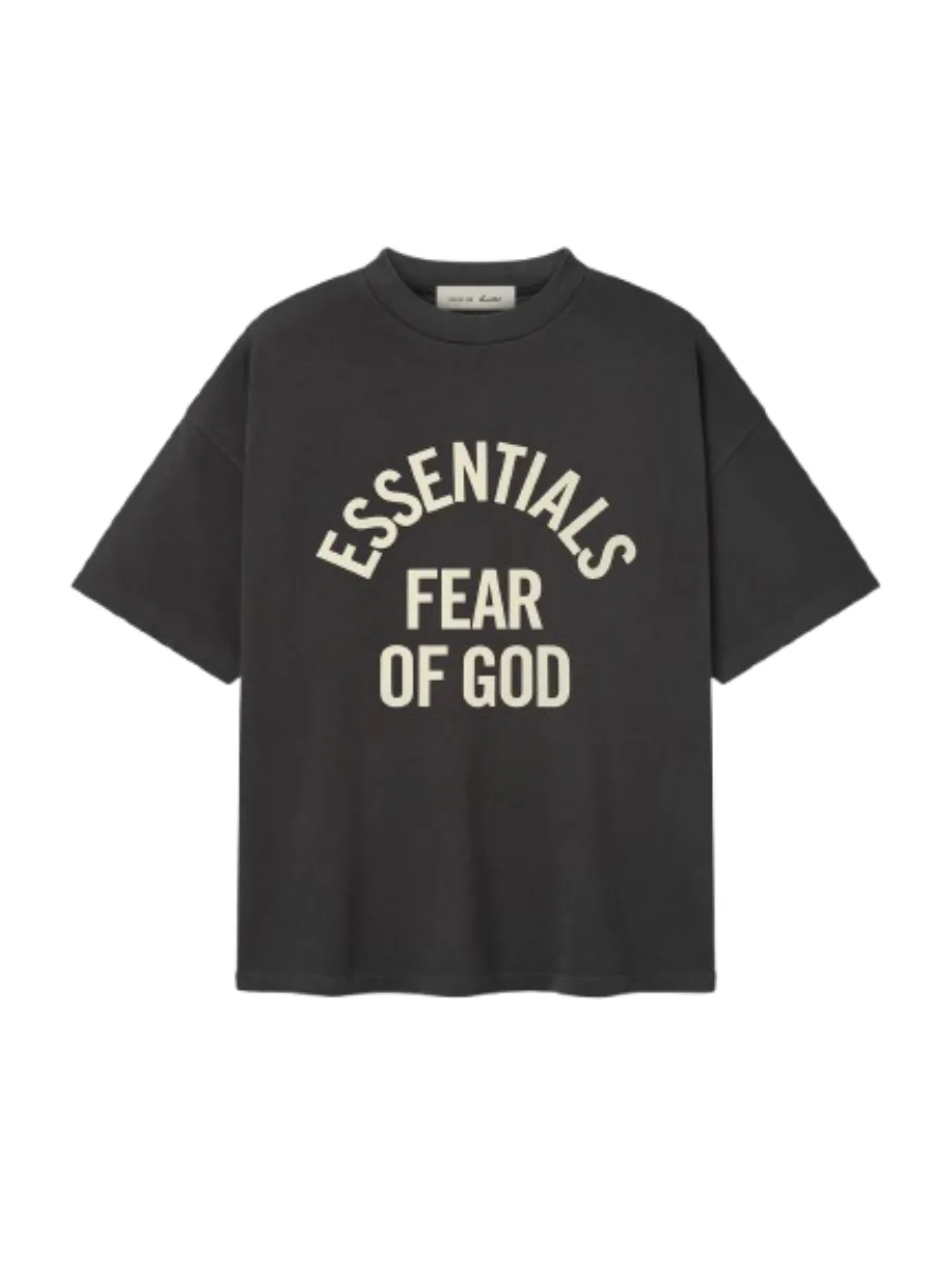 Essentials Campus 90s Faded Essentials Campus 90s Faded T Shirts Black