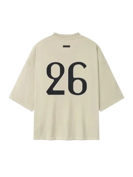 Essentials FG 26 Dirty T Shirts Ivory