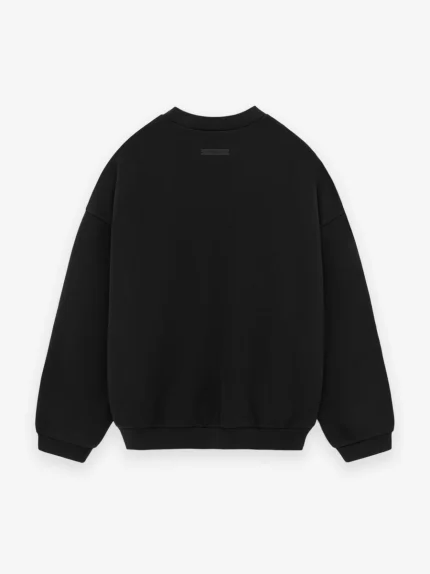Essentials Fleece BlackCrewneck