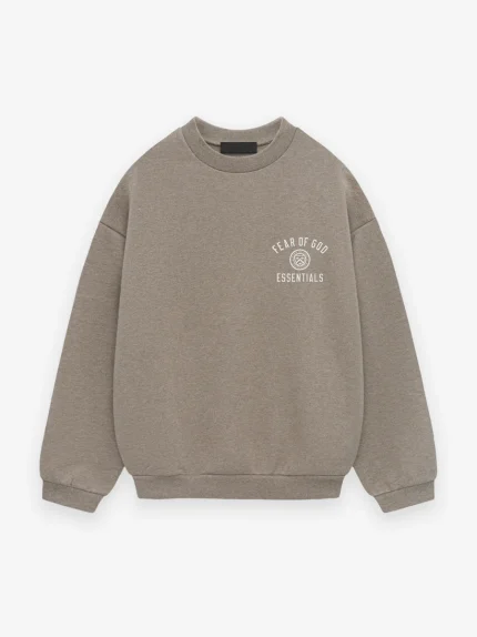 Essentials Gray Crewneck Heather