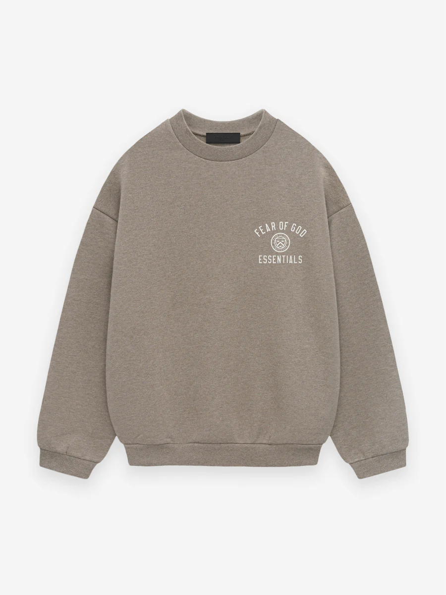 Essentials Gray Crewneck Heather Essentials Gray Crewneck Heather