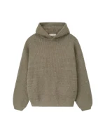 Essentials Heavy Waffle 90s Brown Hoodie