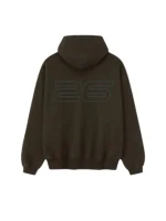 Essentials Heavy Hoodie Fleece 90s Brown
