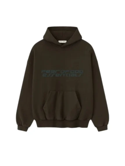 Essentials Heavy Hoodie Fleece 90s Brown