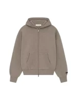 Essentials Hoodie Brushed Pullover Bomber