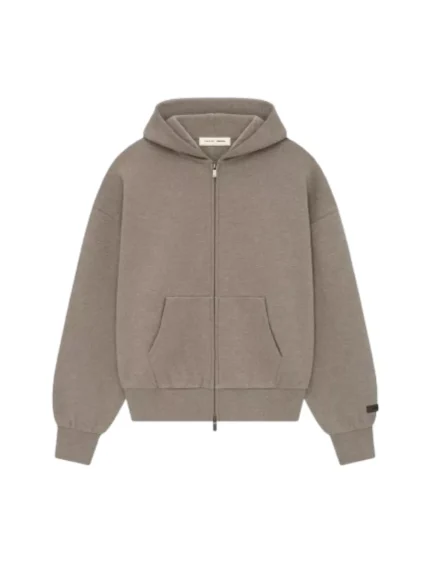 Essentials Hoodie Brushed Pullover Bomber