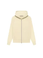 Essentials Hoodie Fw22 Kids Full Zip Canary