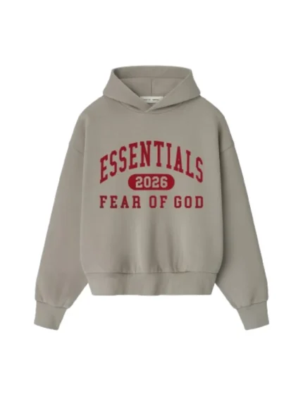 Essentials HoodieClassic Smoke Grey