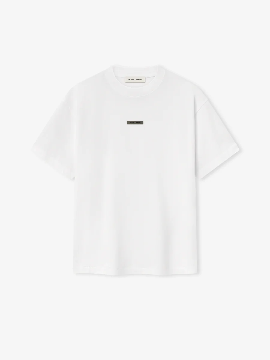Essentials Tee White Lightweight (2) Essentials Tee White Lightweight