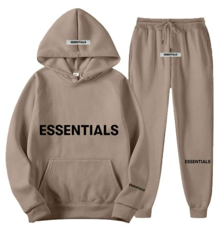 Essentials Tracksuit Oversized Brown