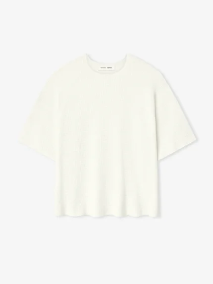 Essentials Waffle Off-White Short