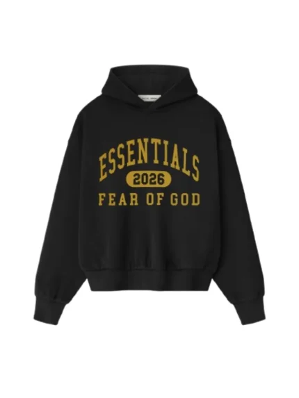 EssentialsHoodie Classic Fleece Black